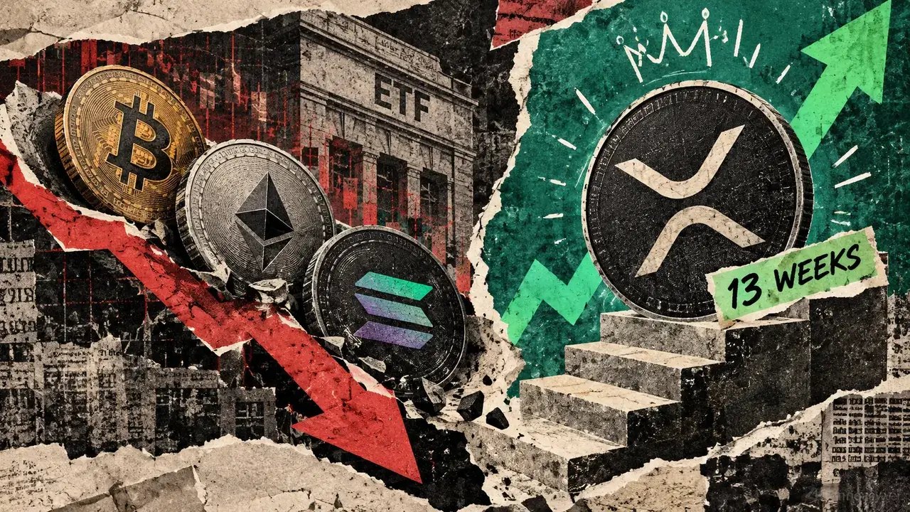 ABD Kripto ETF'lerinde 1.25 Milyar Dolarlık Çıkış: XRP Serisini Sürdürdü