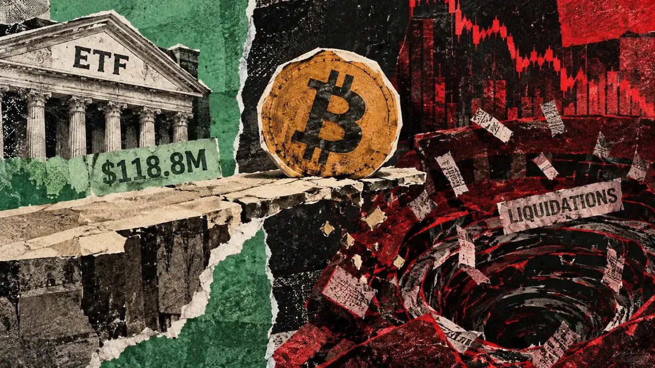 Bitcoin $84.000 Seviyesinin Altına Gerilerken 143 Milyon Dolarlık Tasfiye Dalgalanması Yaşandı: ETF Girişleri Fiyatı Korumaya Yeter mi?