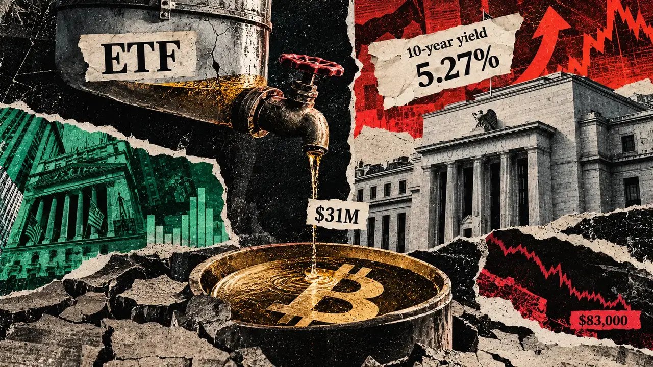 Bitcoin'in 84.000 Dolar Direnci Zorlanıyor: Spot ETF Girişleri 31 Milyon Dolara Geriledi