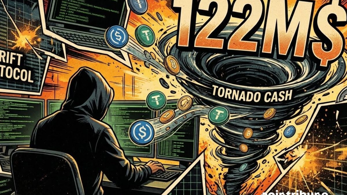 Drift Protocol Hackerı 122 Milyon Doları Tornado Cash Üzerinden Akladı