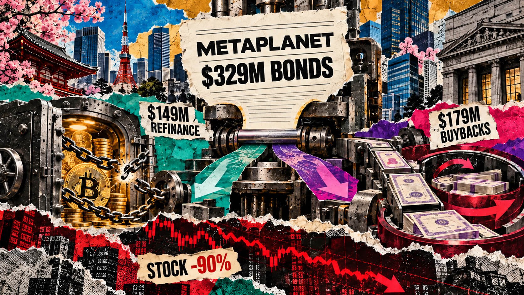 Metaplanet, Hisselerindeki %90'lık Düşüşün Ardından 380 Milyon Dolarlık Geri Alım Programı Başlatıyor