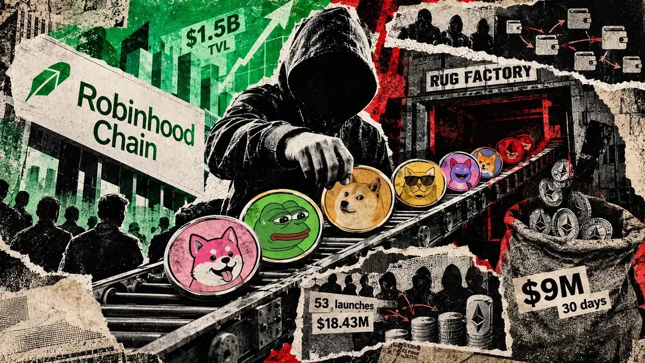 Robinhood Chain’in 1,5 Milyar Dolarlık Büyümesi Memecoin Dolandırıcılıklarını Çekiyor